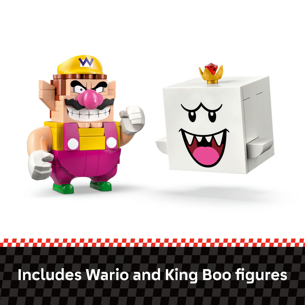 Lego Mario Kart - Wario & King Boo