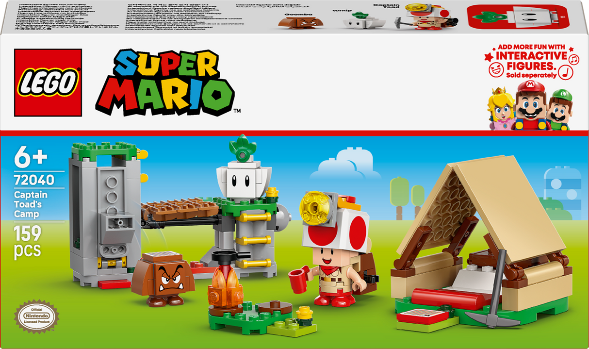Lego Mario Kart Captain Toads Camp