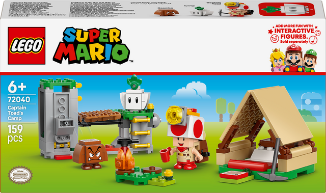 Lego Mario Kart Captain Toads Camp