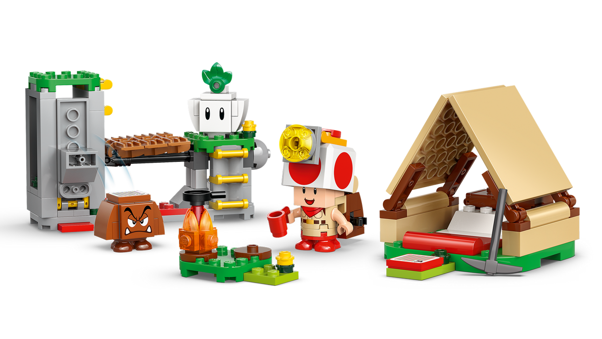 Lego Mario Kart Captain Toads Camp