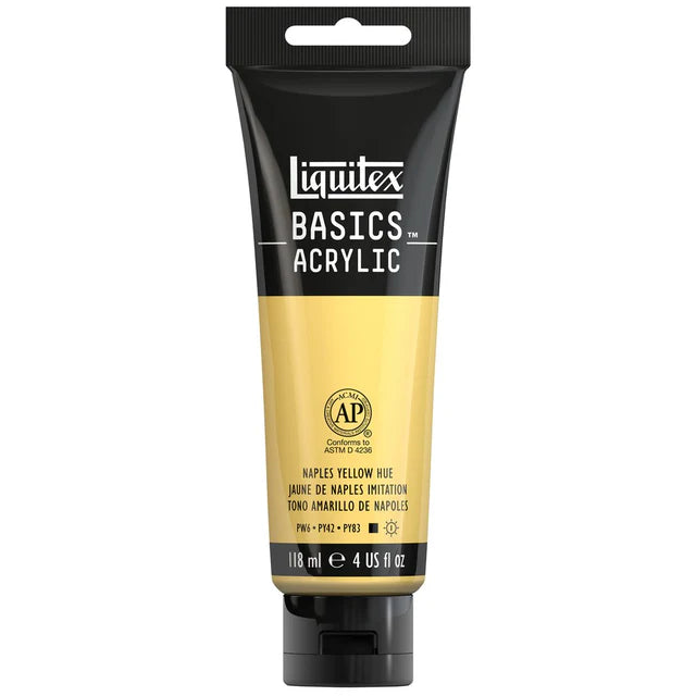 Liquitex Basics Acrylic 118ml - Naples Yellow
