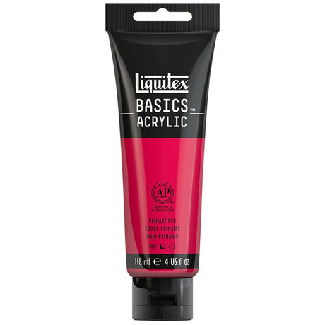 Liquitex Basics Acrylic 118ml - Primary Red
