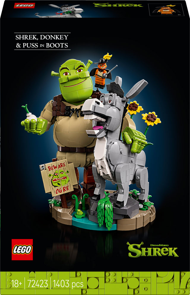 LEGO Shrek, Donkey & Puss in Boots
