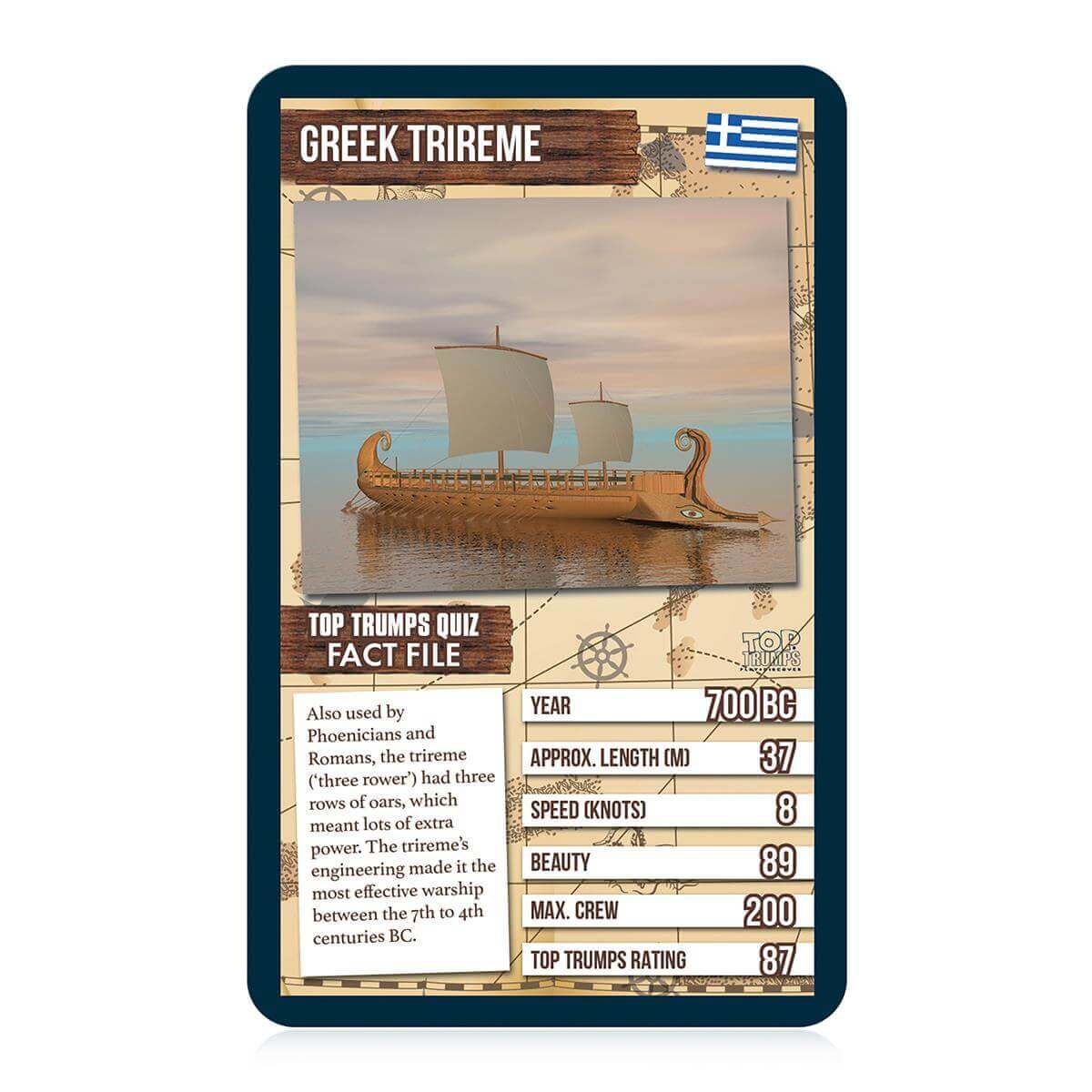 Top Trumps Card Game - World Famous Ships