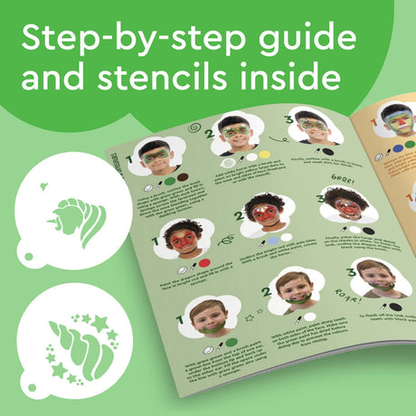 Snazaroo Unicorn/ Butterfly Face Painting Kit