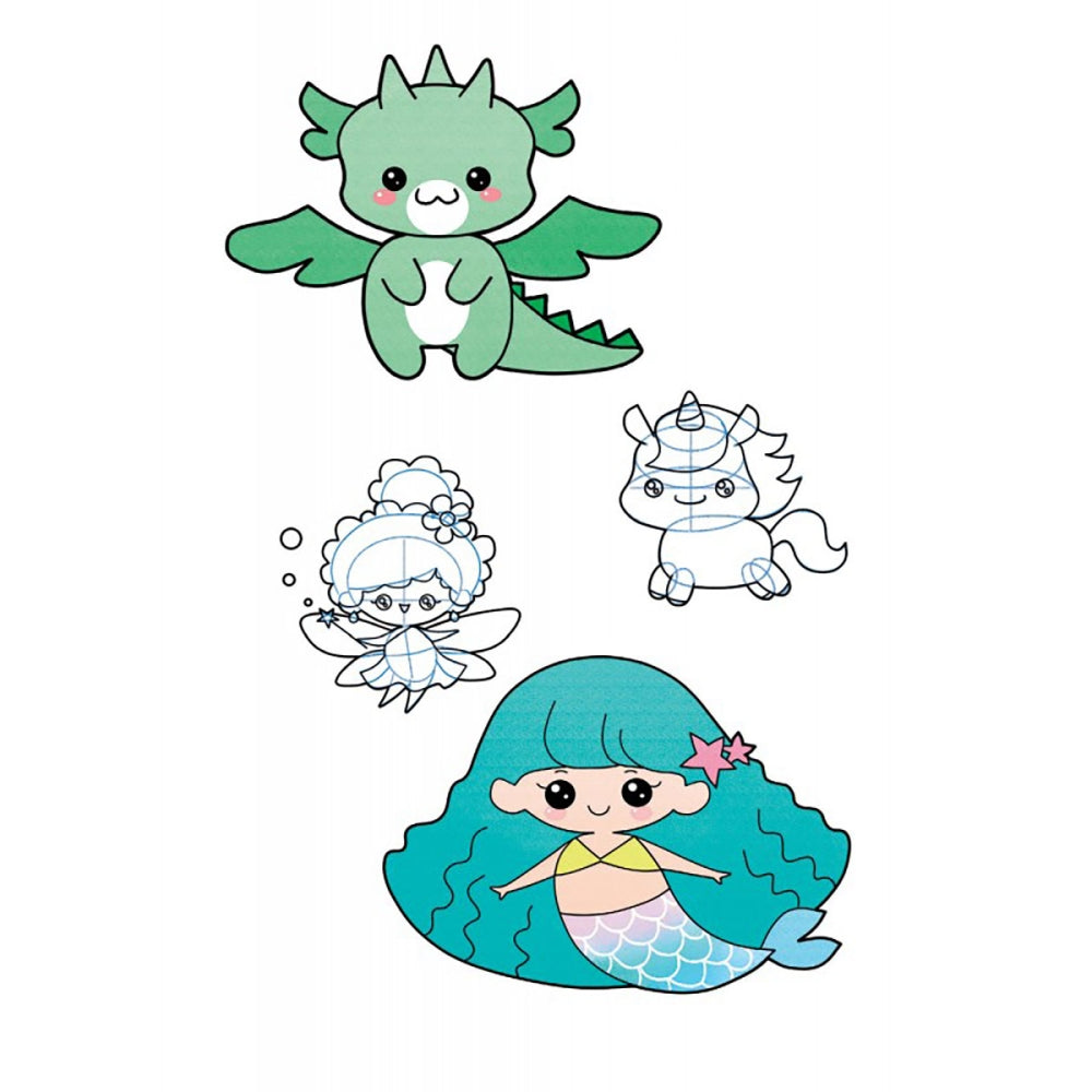 10 Step Drawing Kawaii Book