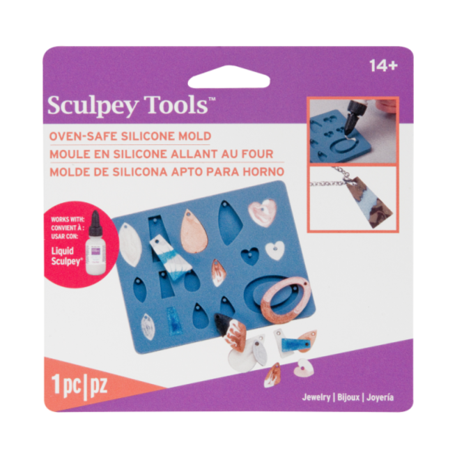 Sculpey Silicone Mould - Jewellery