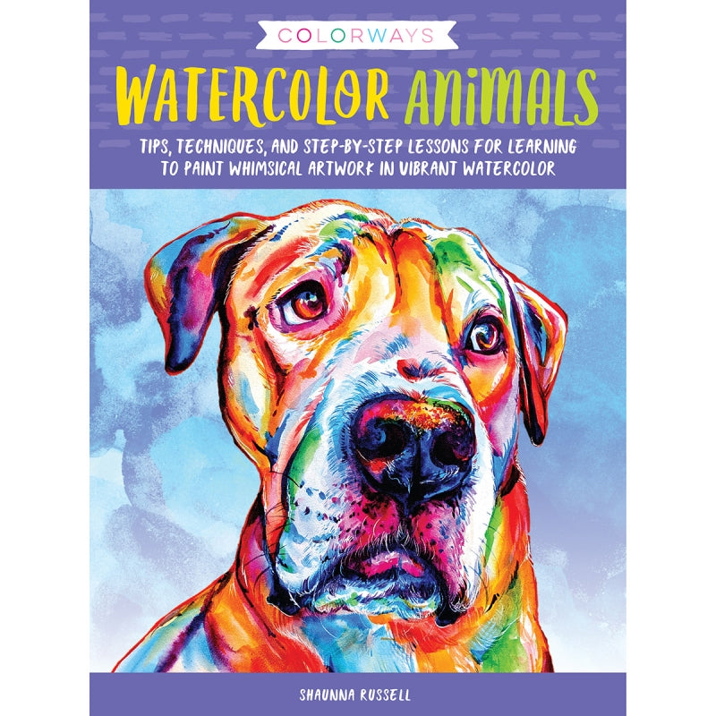 Watercolour Animals Book