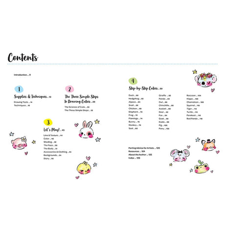 You Can Draw Cute Animals Book