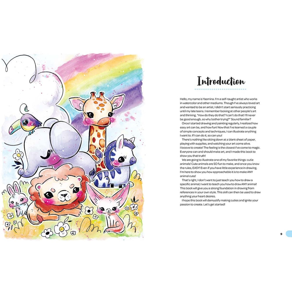 You Can Draw Cute Animals Book