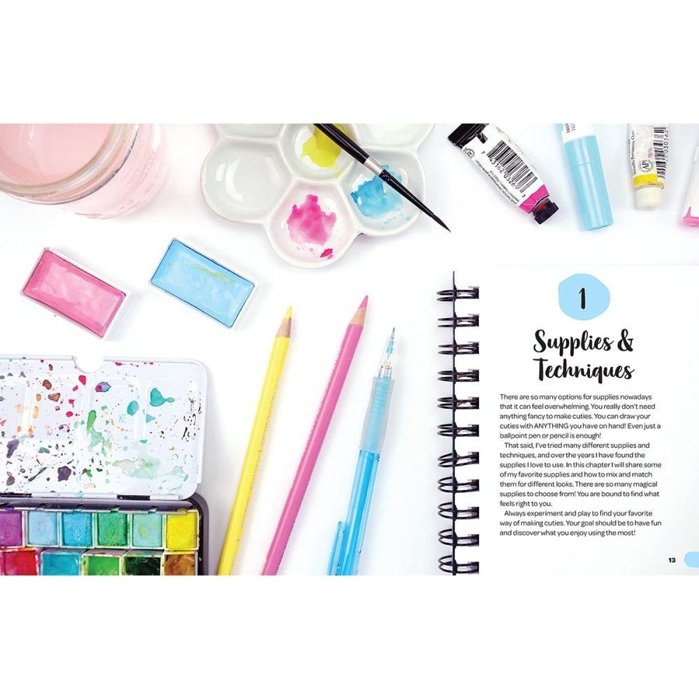 You Can Draw Cute Animals Book
