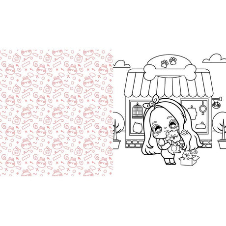 Cute Chibis Colouring Book