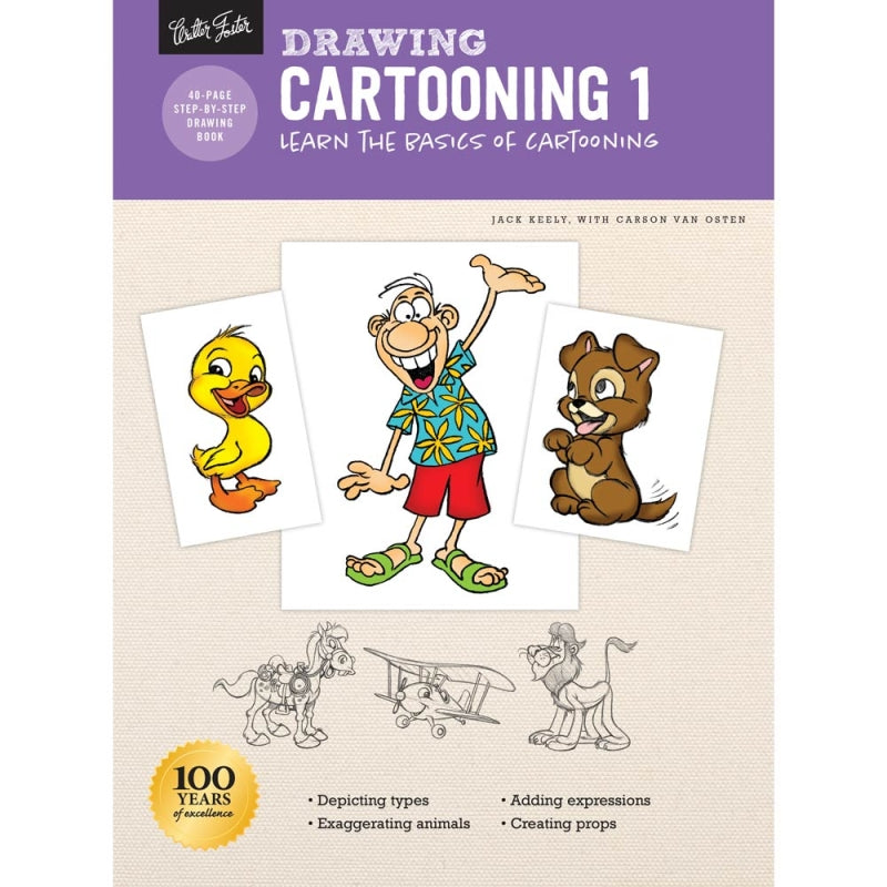 Drawing Cartooning 1: Learn the Basics of Cartooning Book