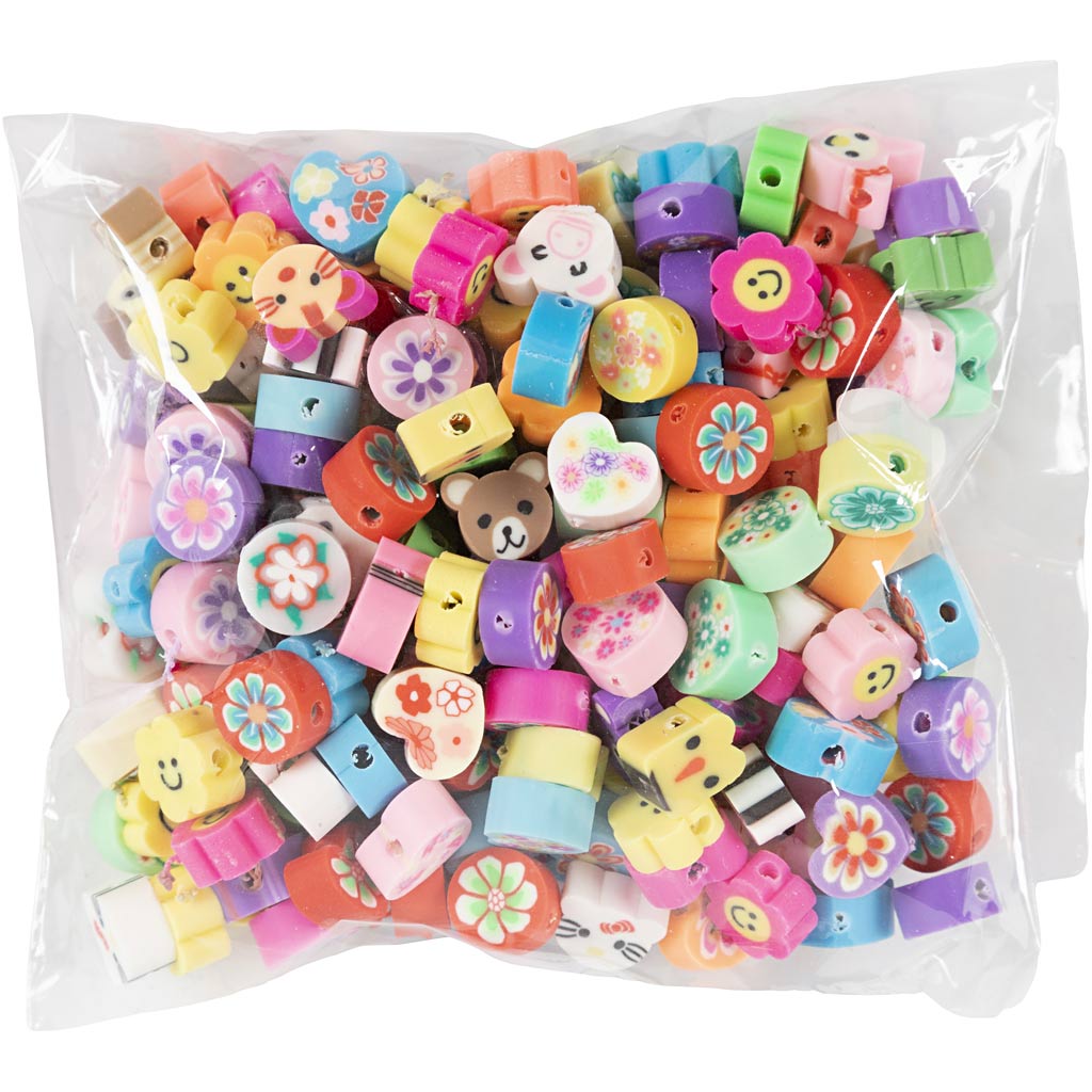 Animal and flower beads