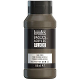 Liquitex Basics Acrylic Fluid - Raw Umber