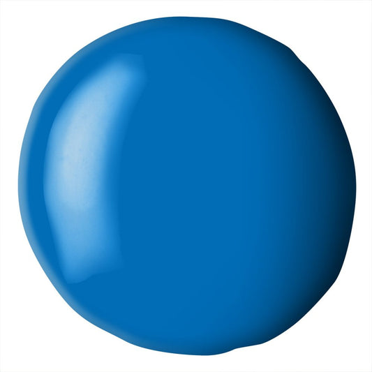 Liquitex Basics Acrylic Fluid Paint - Fluorescent Blue S2