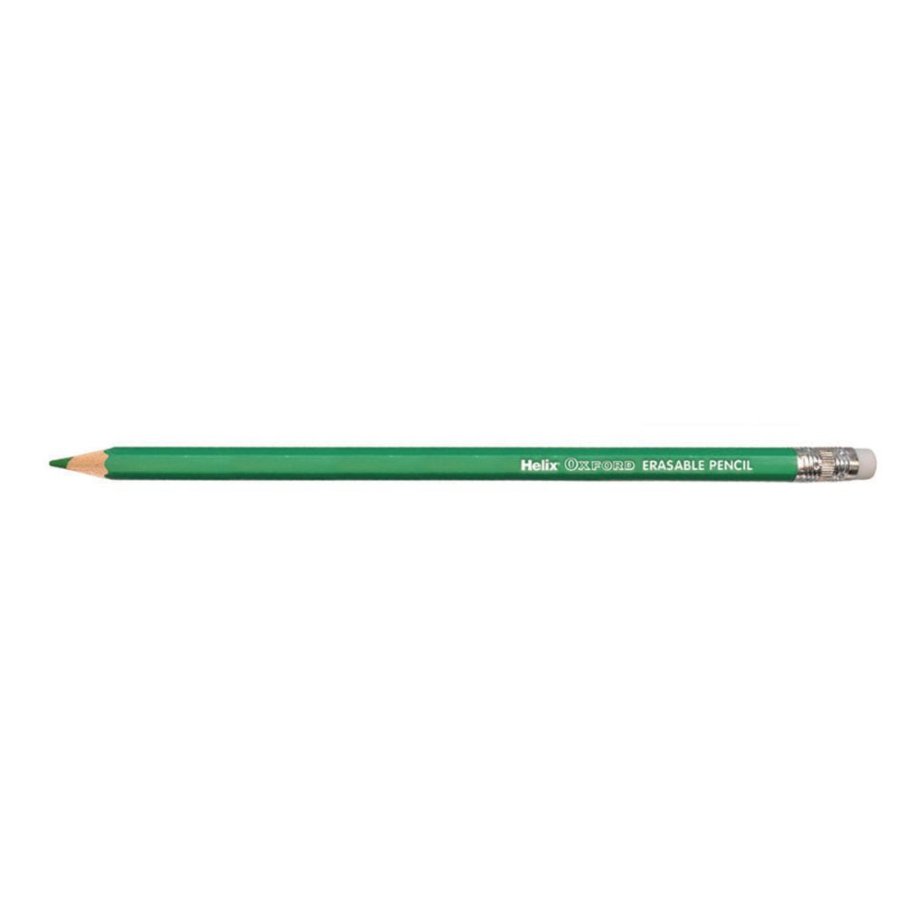 Helix Oxford Erasable Colour Pencil (Pack of 12)
