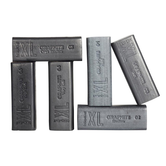 Derwent Graphite XL Blocks 6 Tin