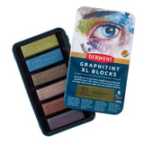 Derwent Graphitint XL Blocks (6 Tin)