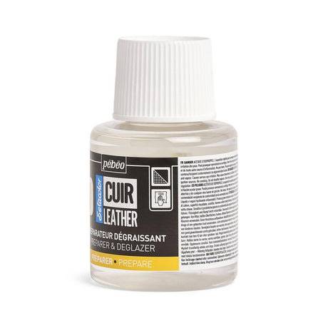 Pebeo Setacolor Leather Paint 110ml - Preparer Deglazer