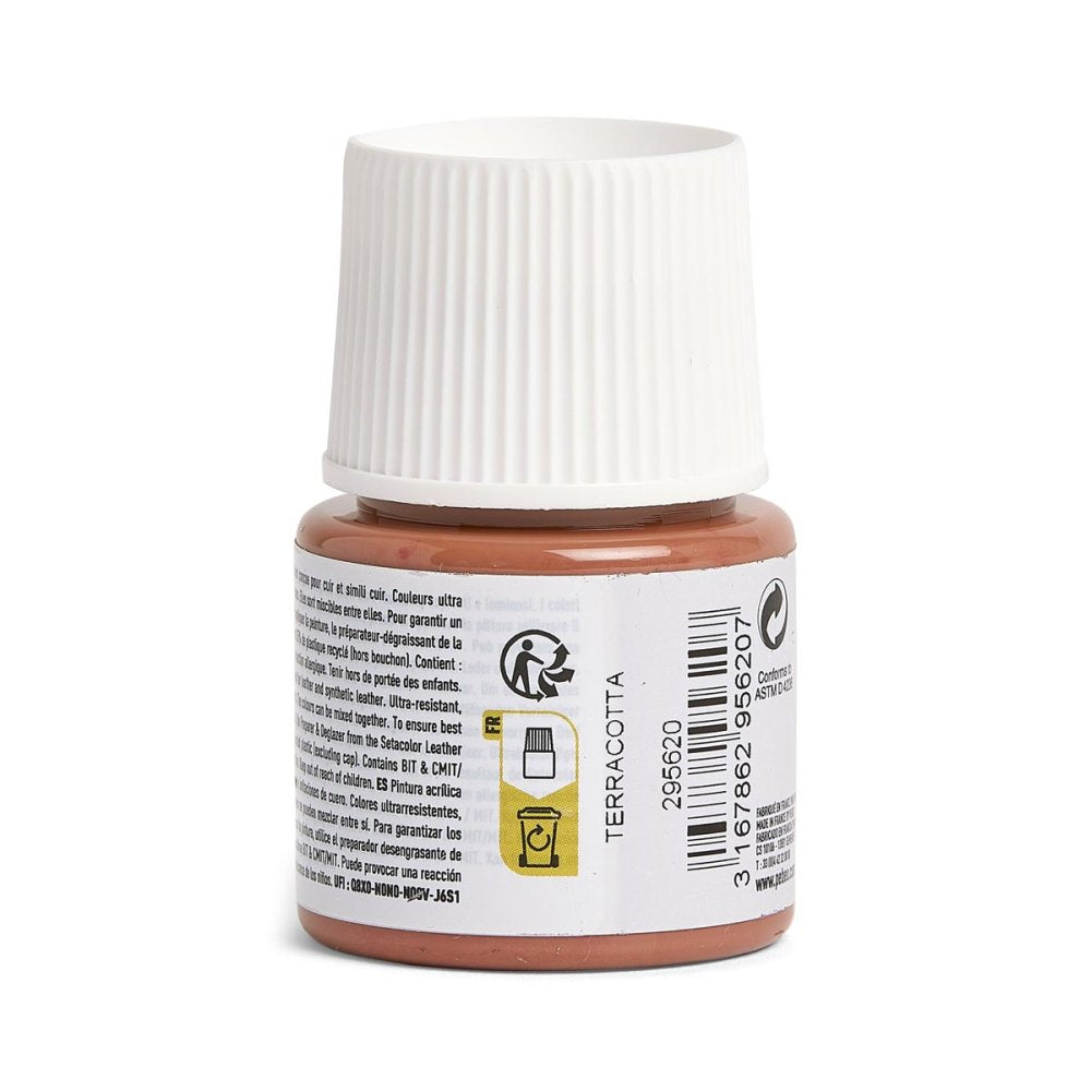 Pebeo Setacolor Leather Paint 45ml - Terracotta