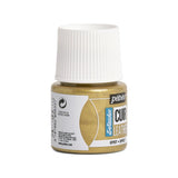 Pebeo Setacolor Leather Paint 45ml - Metal Gold