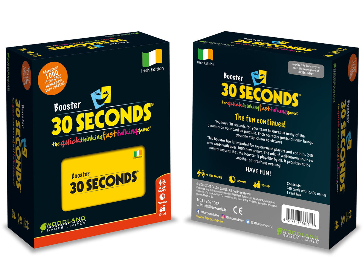 30 Seconds Card Game - Booster Pack