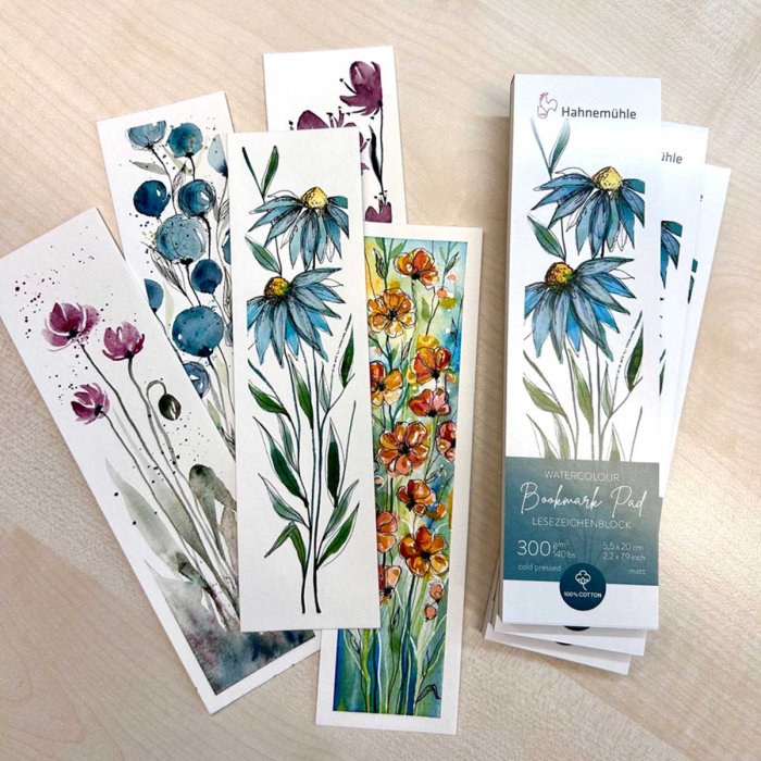Hahnemühle Watercolour Bookmark Size Pad 300gsm