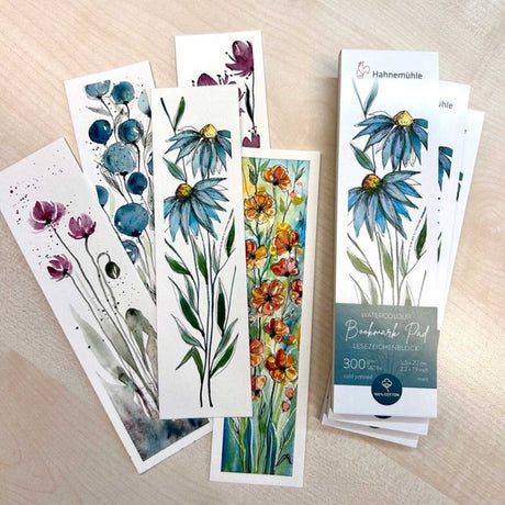 Hahnemühle Watercolour Bookmark Size Pad 300gsm