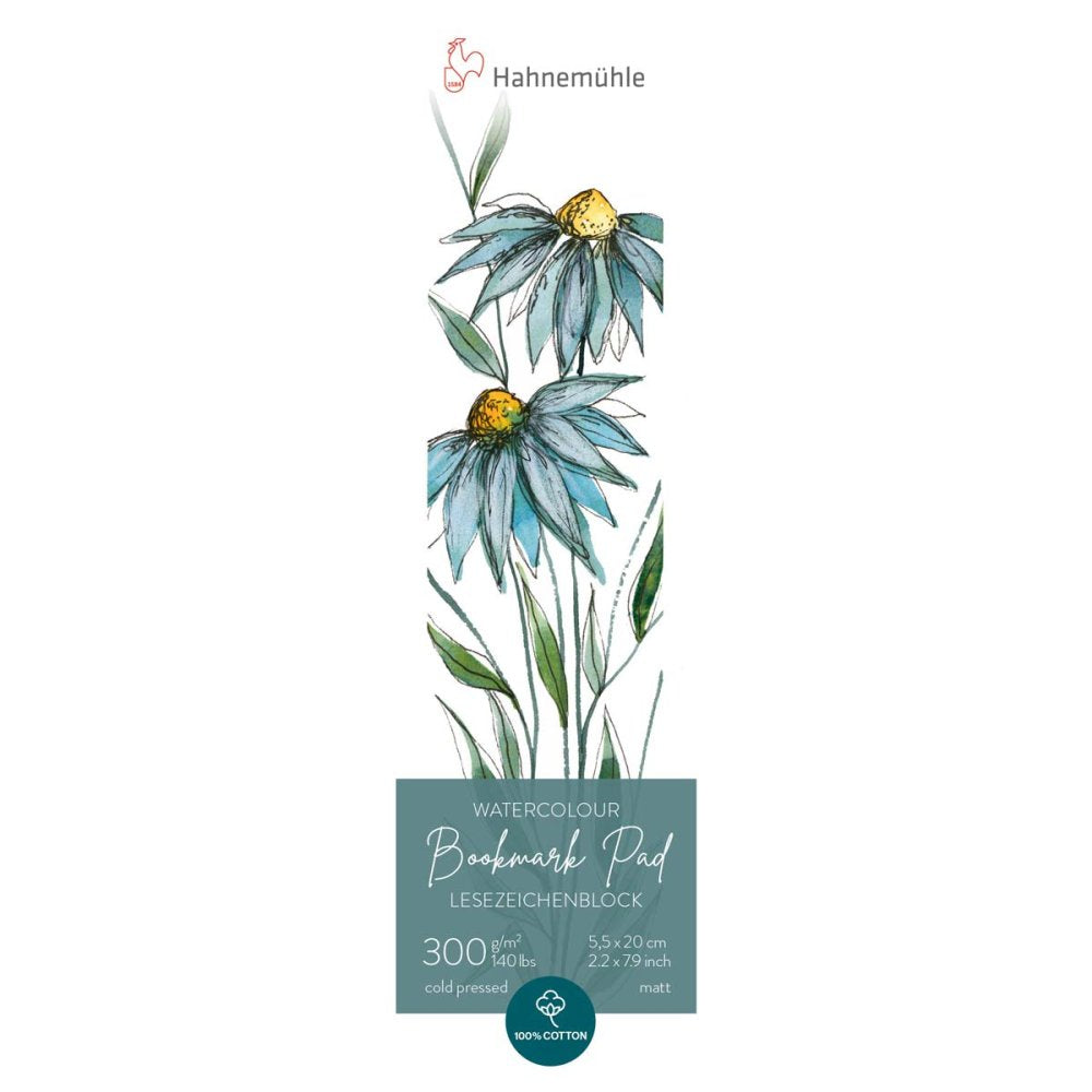 Hahnemühle Watercolour Bookmark Size Pad 300gsm