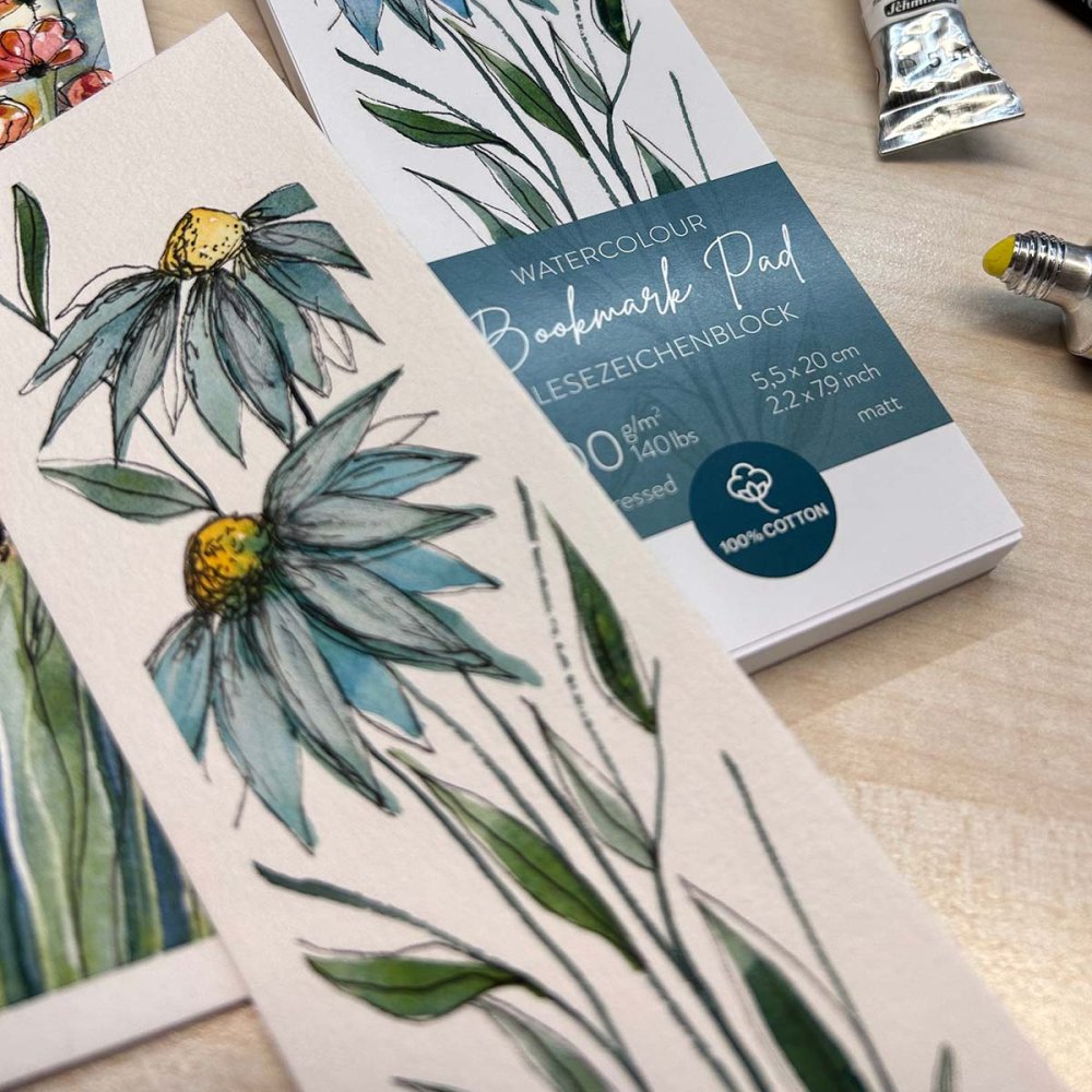 Hahnemühle Watercolour Bookmark Size Pad 300gsm