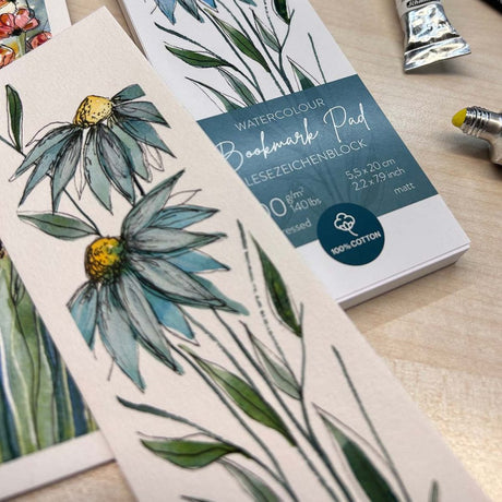 Hahnemühle Watercolour Bookmark Size Pad 300gsm