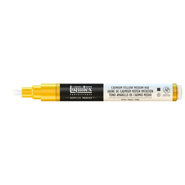 Liquitex Acrylic Marker 2mm - Cadmium Yellow Medium Hue