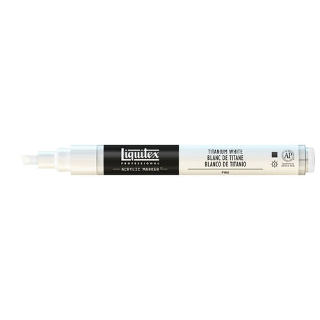Liquitex Acrylic Marker 2-4mm - Titanium White