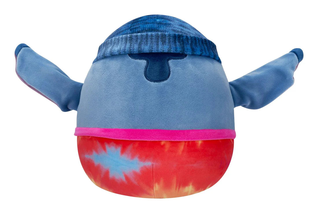 Squishmallows 8 inch - Disney Stitch With Beanie and Tie Dye
