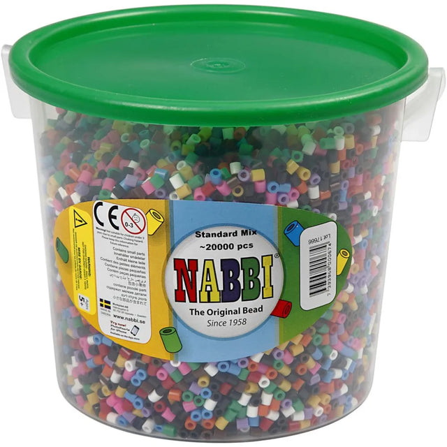 NABBI Fuse Beads 20'000 Bucket