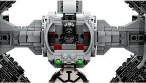 Lego Mandalorian Fang Fighter vs TIE Interceptor