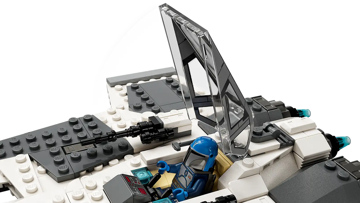 Lego Mandalorian Fang Fighter vs TIE Interceptor