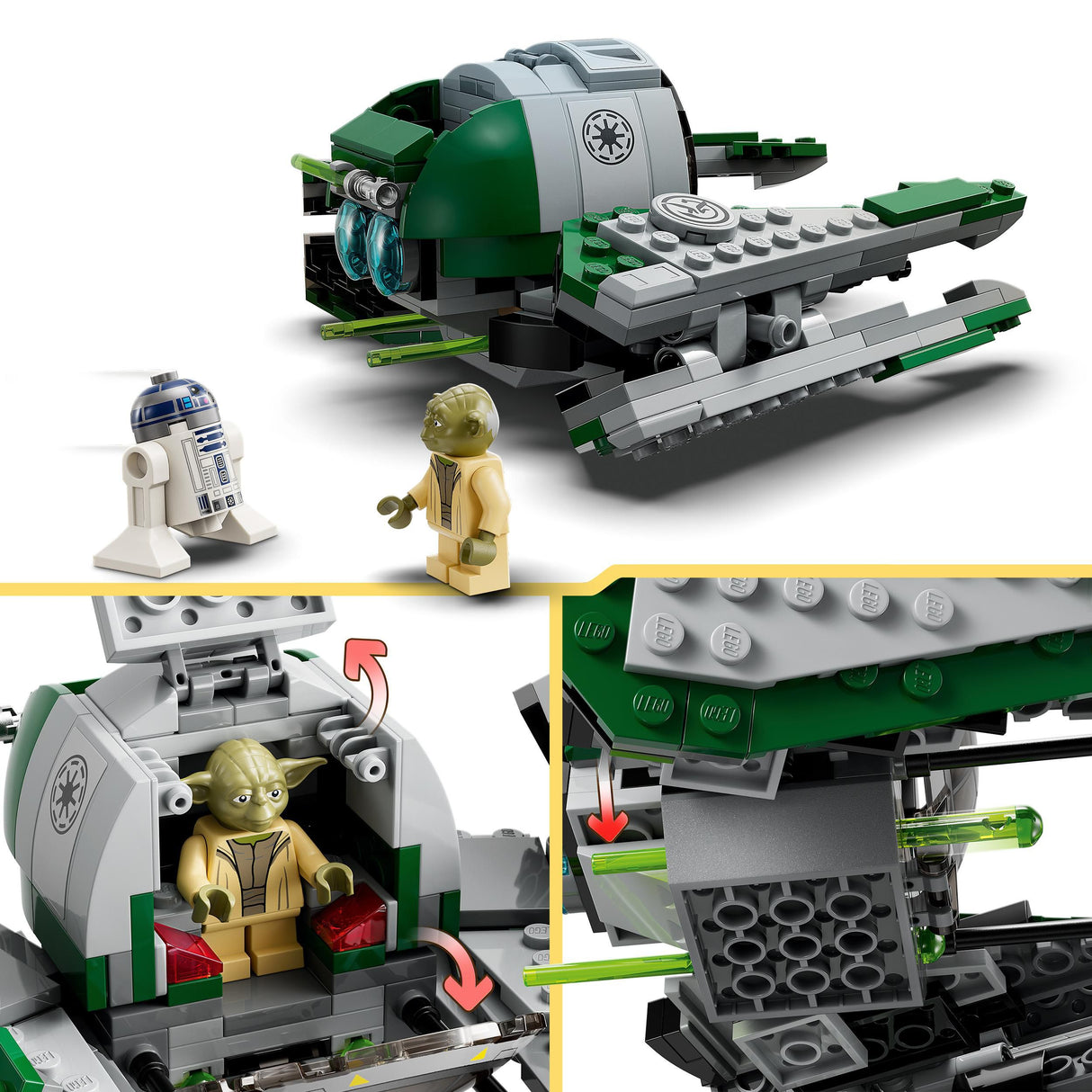Lego Star Wars Yodas Jedi Starfighter