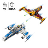 Lego Star Wars New Republic E-Wing vs Shin Hati's Starfighter