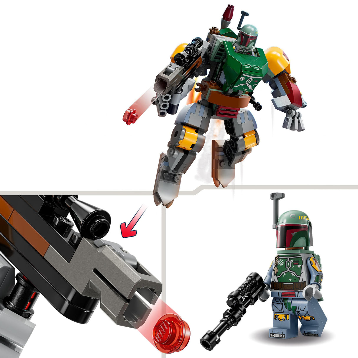 Lego Star Wars Boba Fett Mech