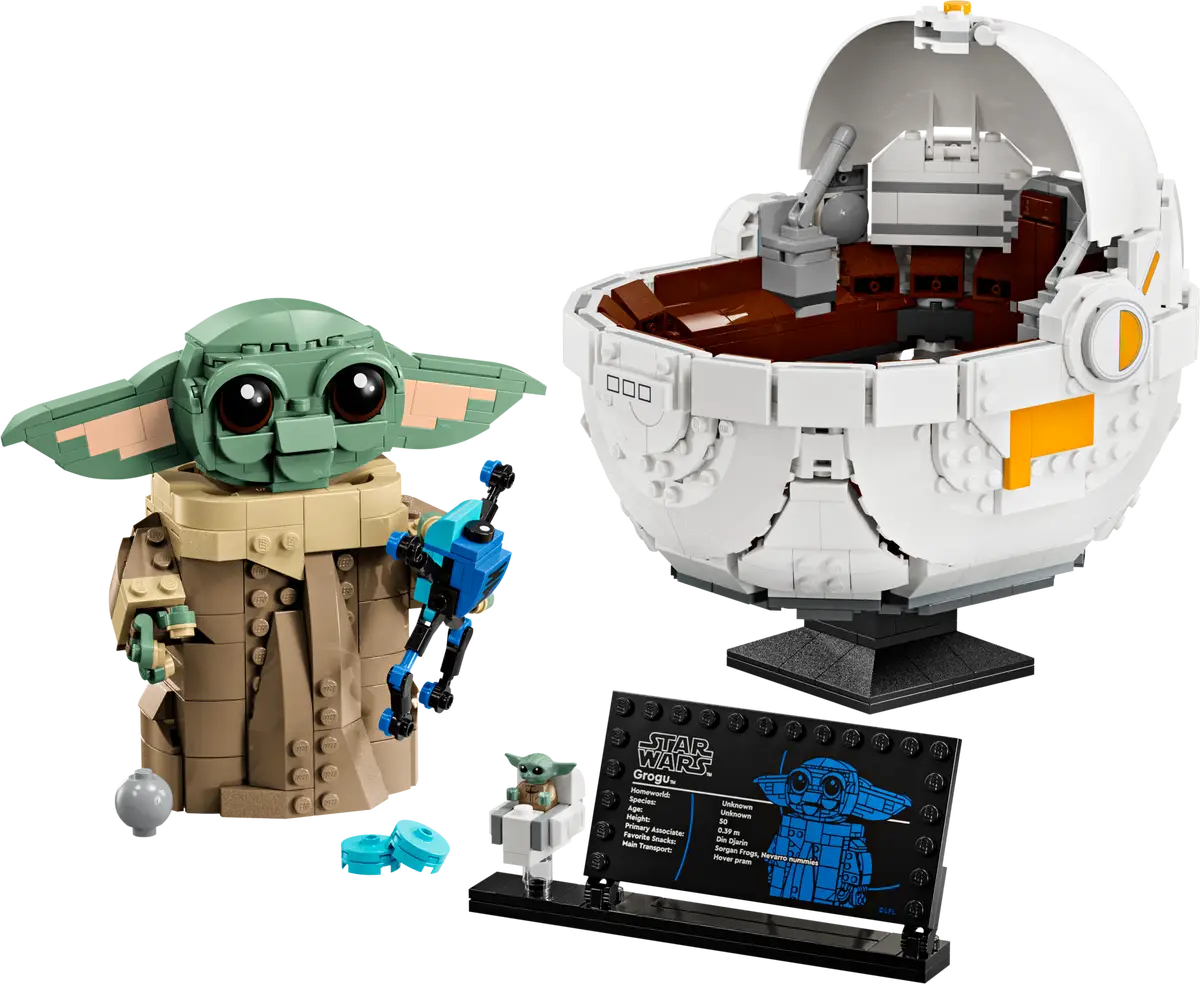 Lego Star Wars - Grogu with Hover Pram