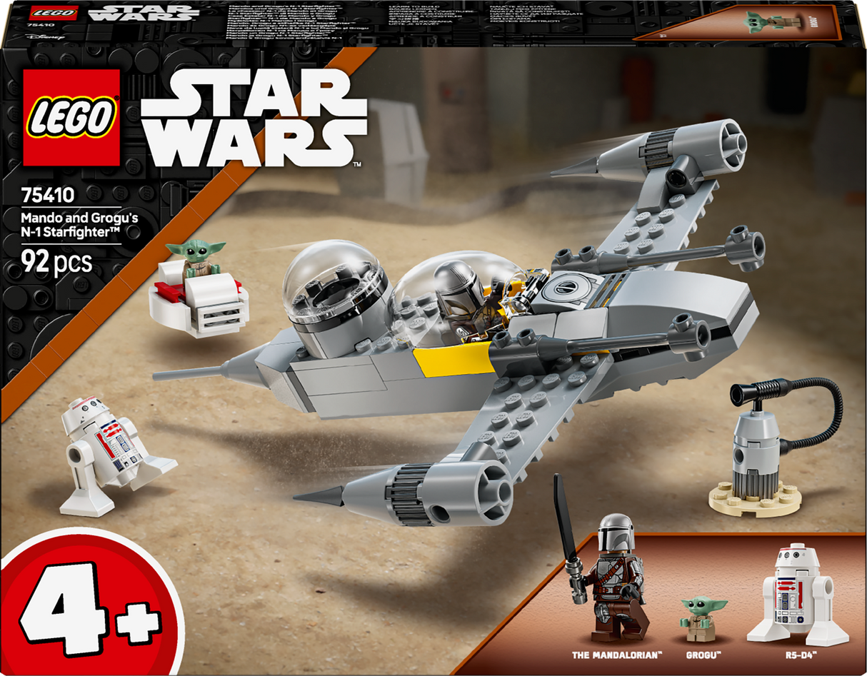 Lego Star Wars - Mando and Grogu's N-1 Starfighter
