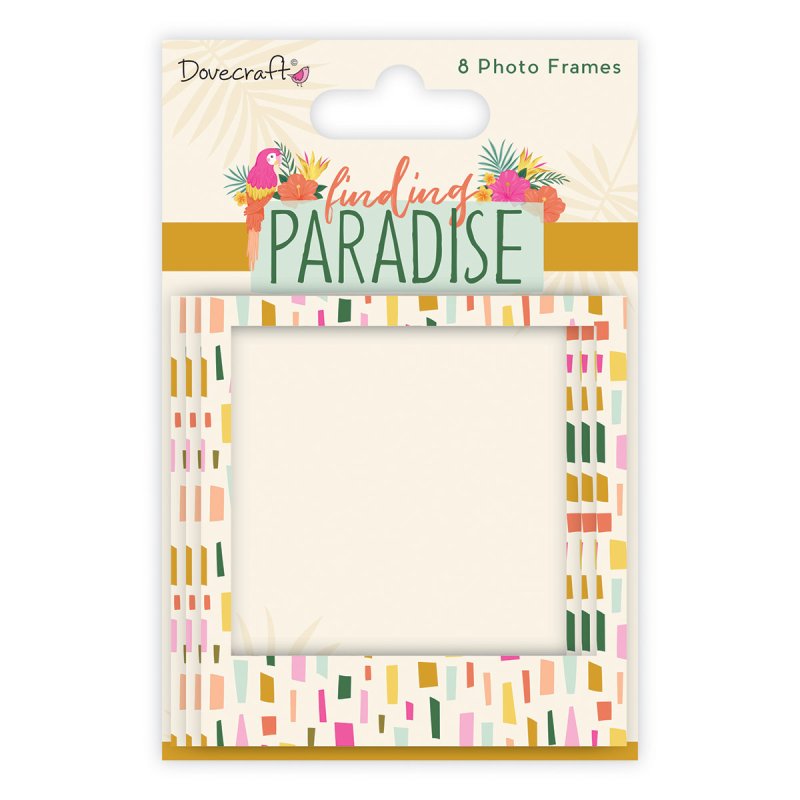 Dovecraft Craft Photo Frames - Finding Paradise (8 Pack)