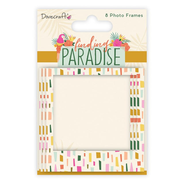 Dovecraft Craft Photo Frames - Finding Paradise (8 Pack)