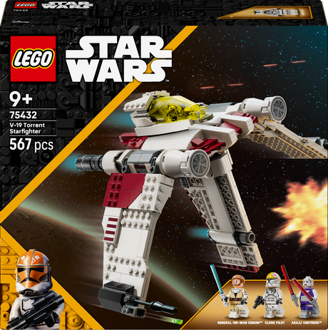 Lego Star Wars V-19 Torrent Starfighter