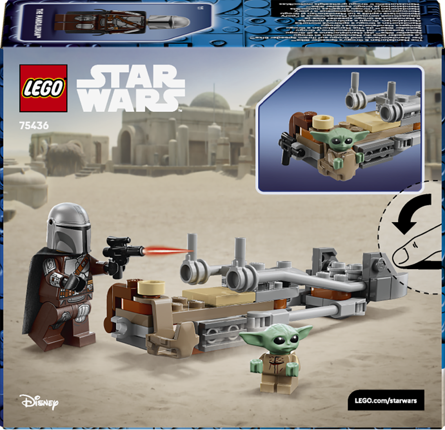 LEGO Star Wars - The Mandalorian & Grogus Speeder Bike™
