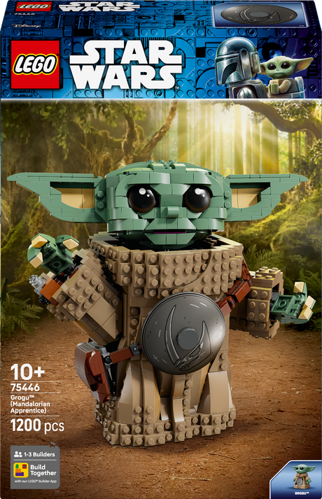 LEGO Star Wars The Child (Baby Yoda) set packaging with branding and product details.