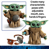 LEGO figure of a character with adjustable parts on a white background
