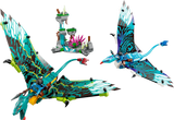 Lego Avatar - Jake and Neytiris First Flight on the Banshee